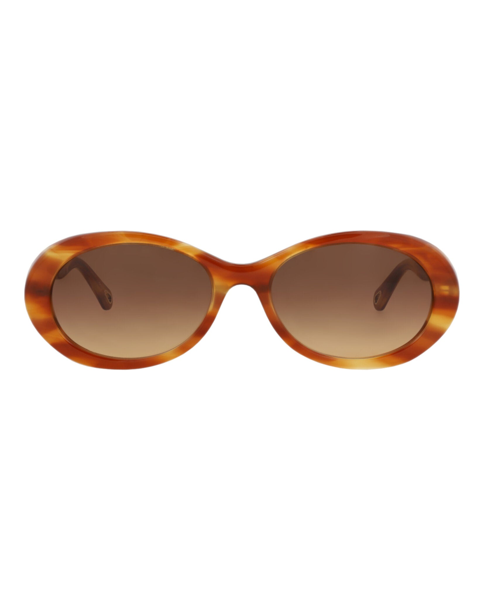 Chloé Womens Round/Oval Havana Havana Brown Fashion Designer Eyewear