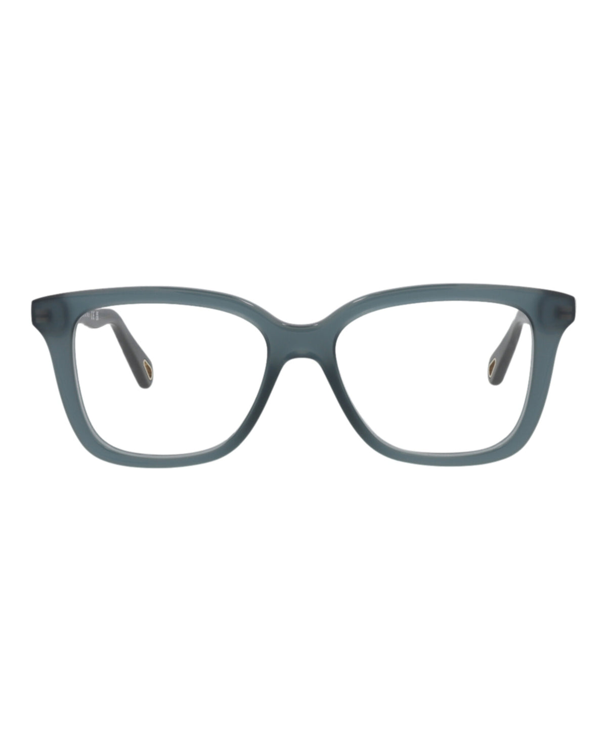 Chloé Womens Square/Rectangle Blue Blue Transparent Fashion Designer Eyewear