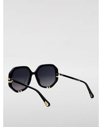Chloe Celia Sunglasses Octagonal Frame Women Black