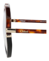 Chloé Chloé Womens Round/Oval Havana Havana Transparent Fashion Designer Eyewear
