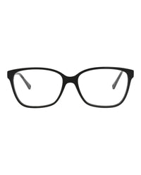 Chloé Womens Square/Rectangle Black Black Transparent Fashion Designer Eyewear