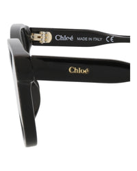 Chloé Chloé Womens Square/Rectangle Black Black Transparent Fashion Designer Eyewear