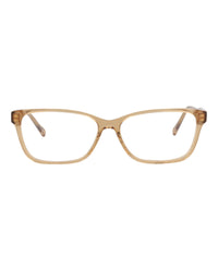 Chloé Womens Square/Rectangle Brown Brown Transparent Fashion Designer Eyewear