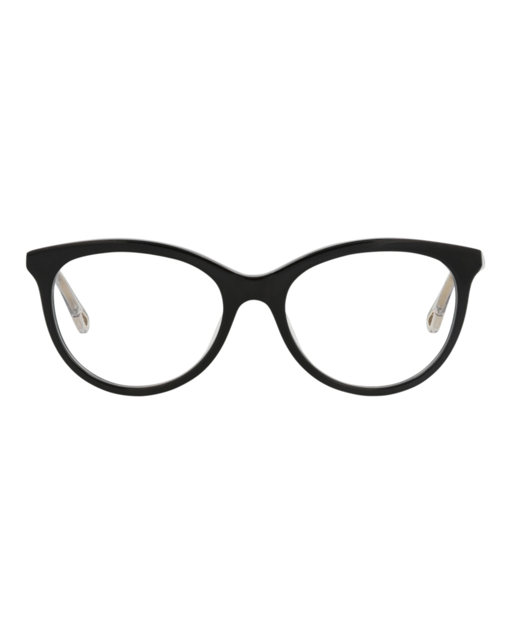 Chloé Chloé Womens Round/Oval Black Grey Transparent Fashion Designer Eyewear