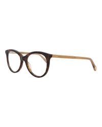 Chloé Chloé Womens Round/Oval Havana Brown Transparent Fashion Designer Eyewear