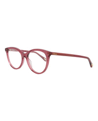 Chloé Chloé Womens Round/Oval Pink Pink Transparent Fashion Designer Eyewear