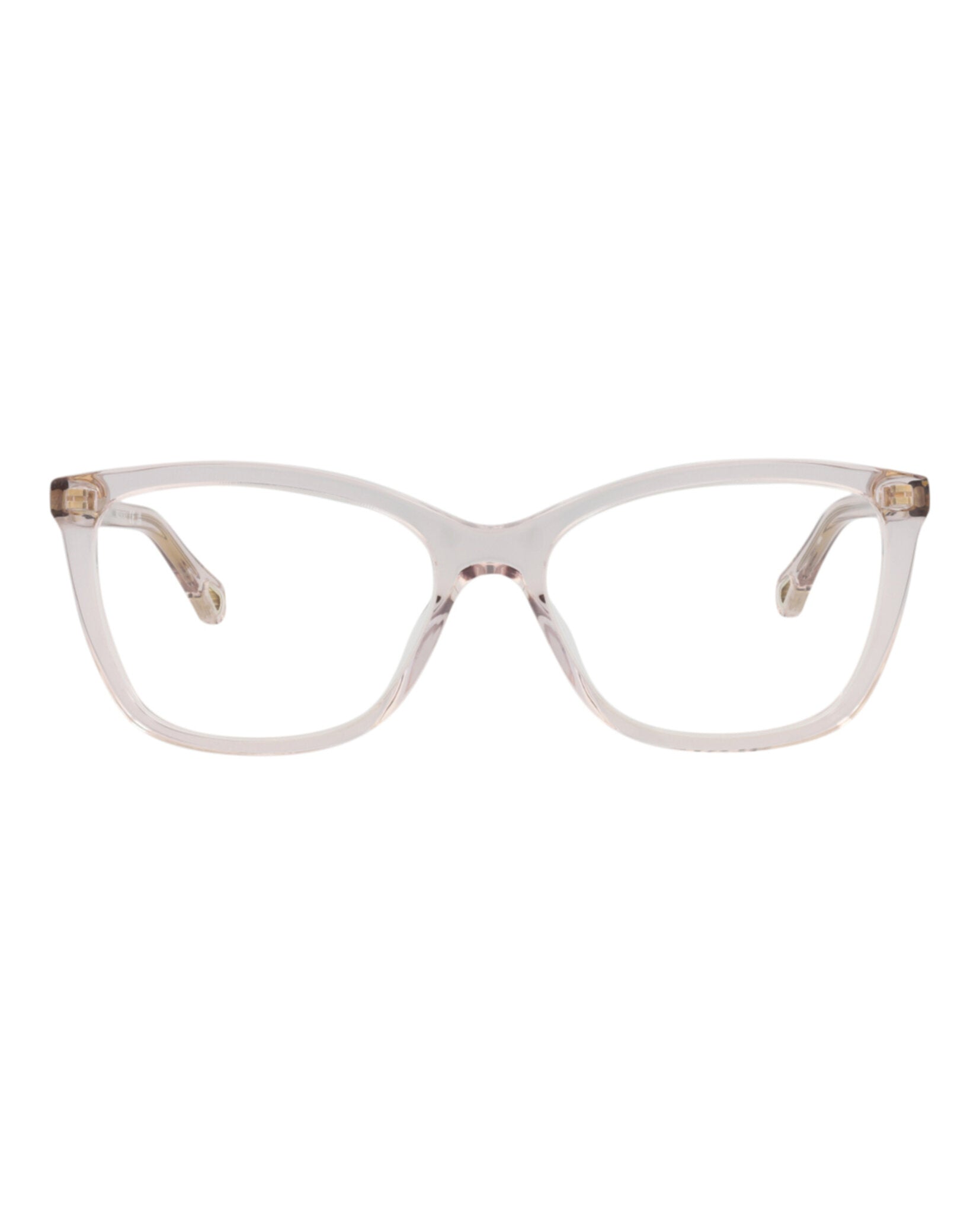 Chloé Womens Cat Eye Pink Pink Transparent Fashion Designer Eyewear