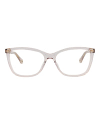 Chloé Womens Cat Eye Pink Pink Transparent Fashion Designer Eyewear