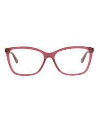 Chloé Chloé Womens Cat Eye Pink Pink Transparent Fashion Designer Eyewear