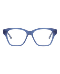 Chloé Chloé Womens Square/Rectangle Blue Blue Transparent Fashion Designer Eyewear