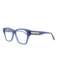 Chloé Chloé Womens Square/Rectangle Blue Blue Transparent Fashion Designer Eyewear