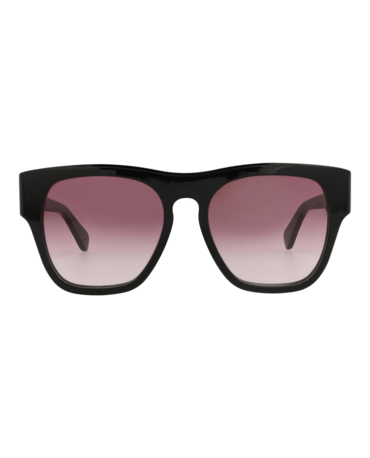 Chloé Chloé Womens Square/Rectangle Black Black Red Fashion Designer Eyewear