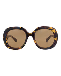 Chloé Womens Square/Rectangle Burgundy Burgundy Brown Fashion Designer Eyewear
