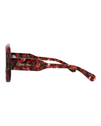 Chloé Chloé Womens Square/Rectangle Havana Havana Grey Fashion Designer Eyewear