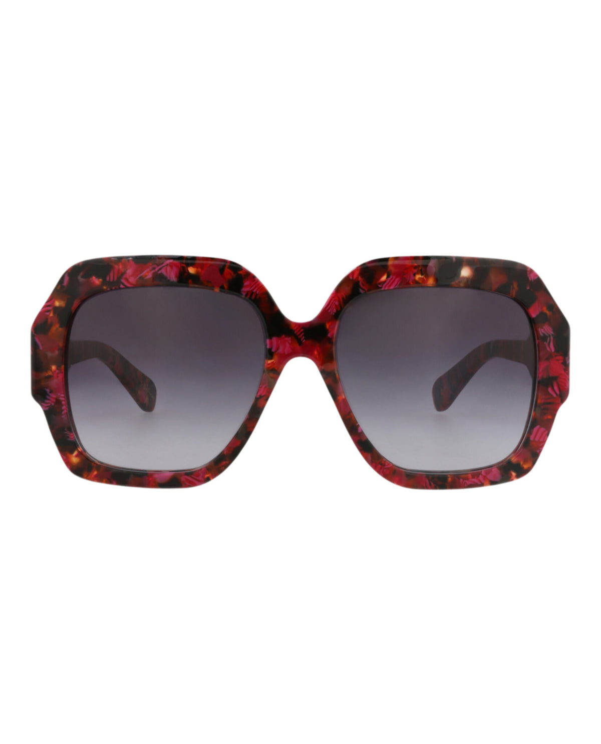 Chloé Womens Square/Rectangle Havana Havana Grey Fashion Designer Eyewear