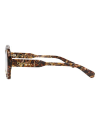 Chloé Womens Square/Rectangle Havana Havana Transparent Fashion Designer Eyewear