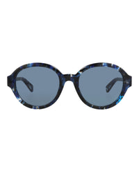 Chloé Womens Round/Oval Blue Blue Blue Fashion Designer Eyewear