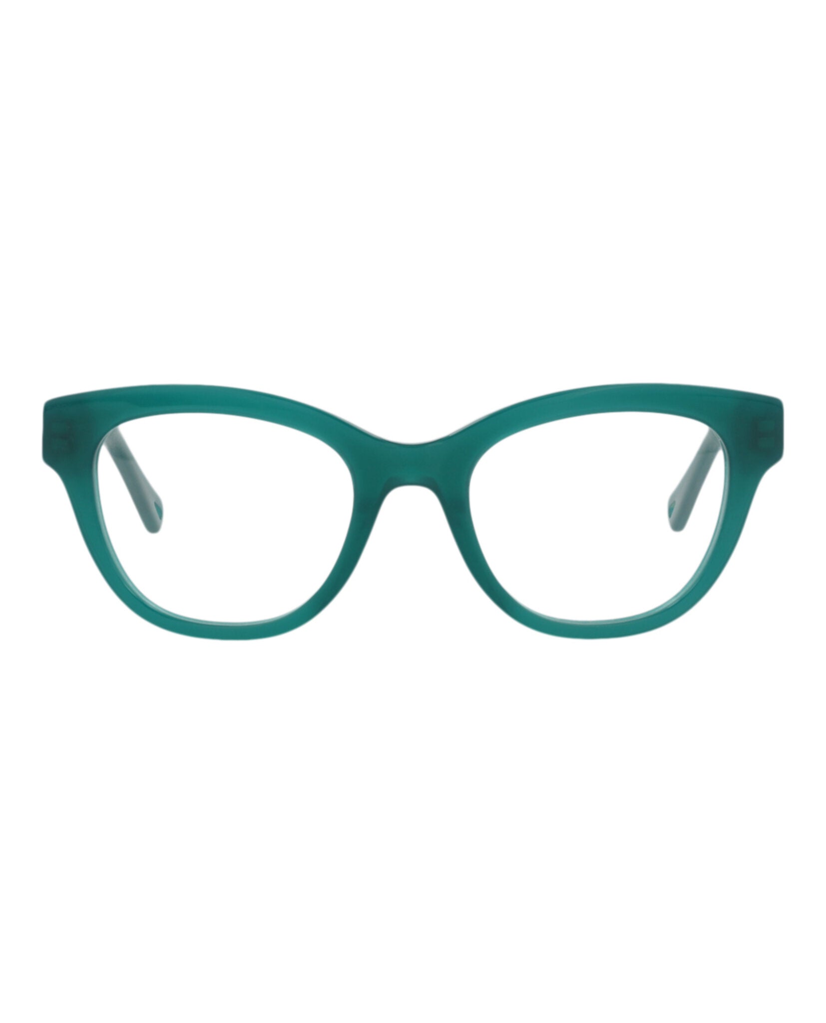 Chloé Chloé Womens Round/Oval Green Green Transparent Fashion Designer Eyewear
