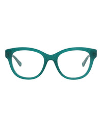 Chloé Womens Round/Oval Green Green Transparent Fashion Designer Eyewear