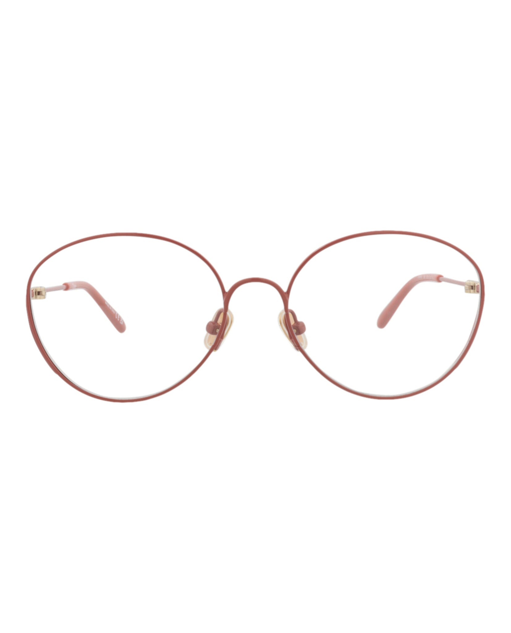 Chloé Chloé Womens Cat Eye Pink Pink Transparent Fashion Designer Eyewear
