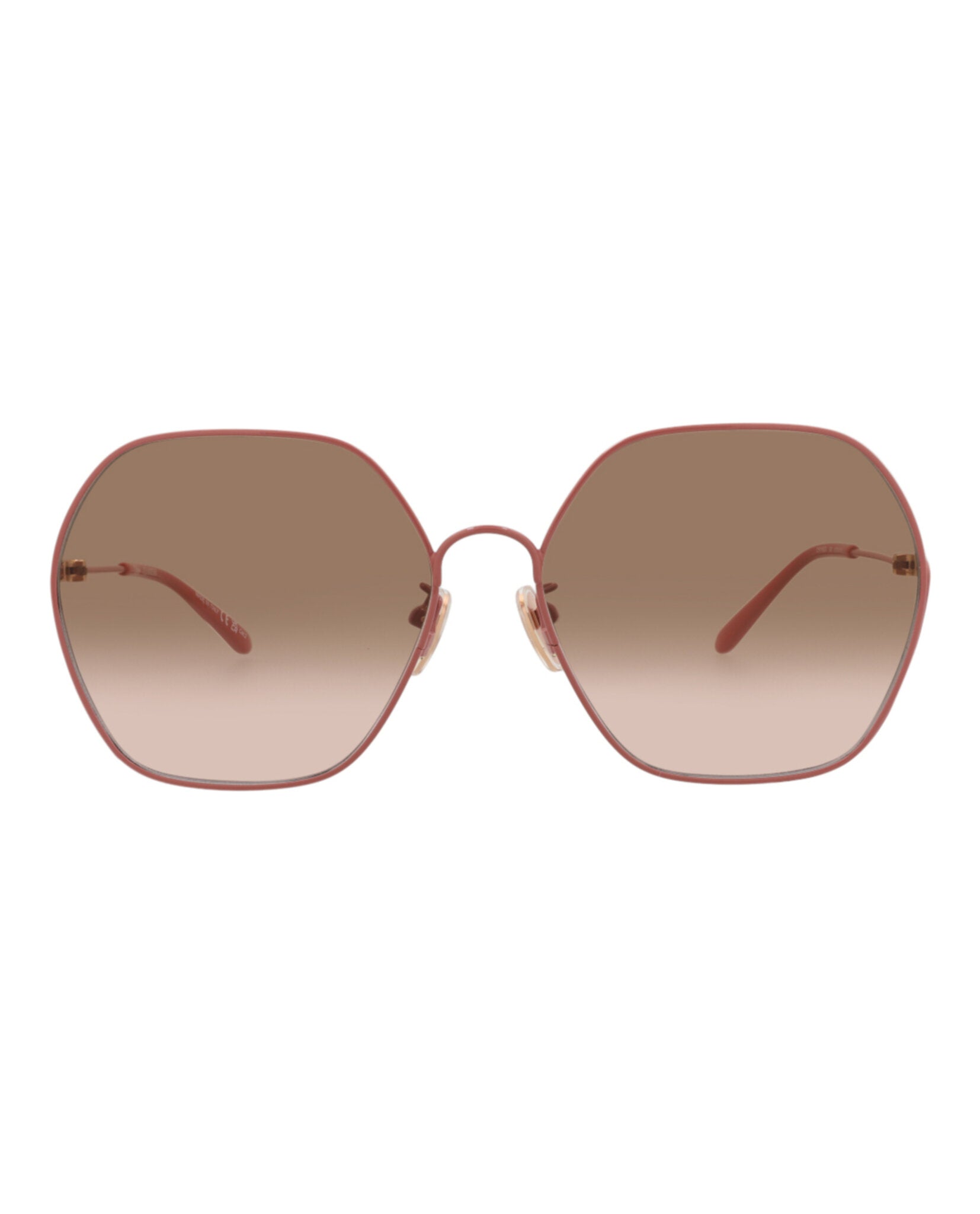 Chloé Womens Round/Oval Pink Pink Brown Fashion Designer Eyewear