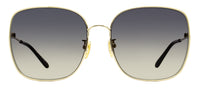 Chloe Square Sunglasses CH0170SA 001 Gold/Black 61mm