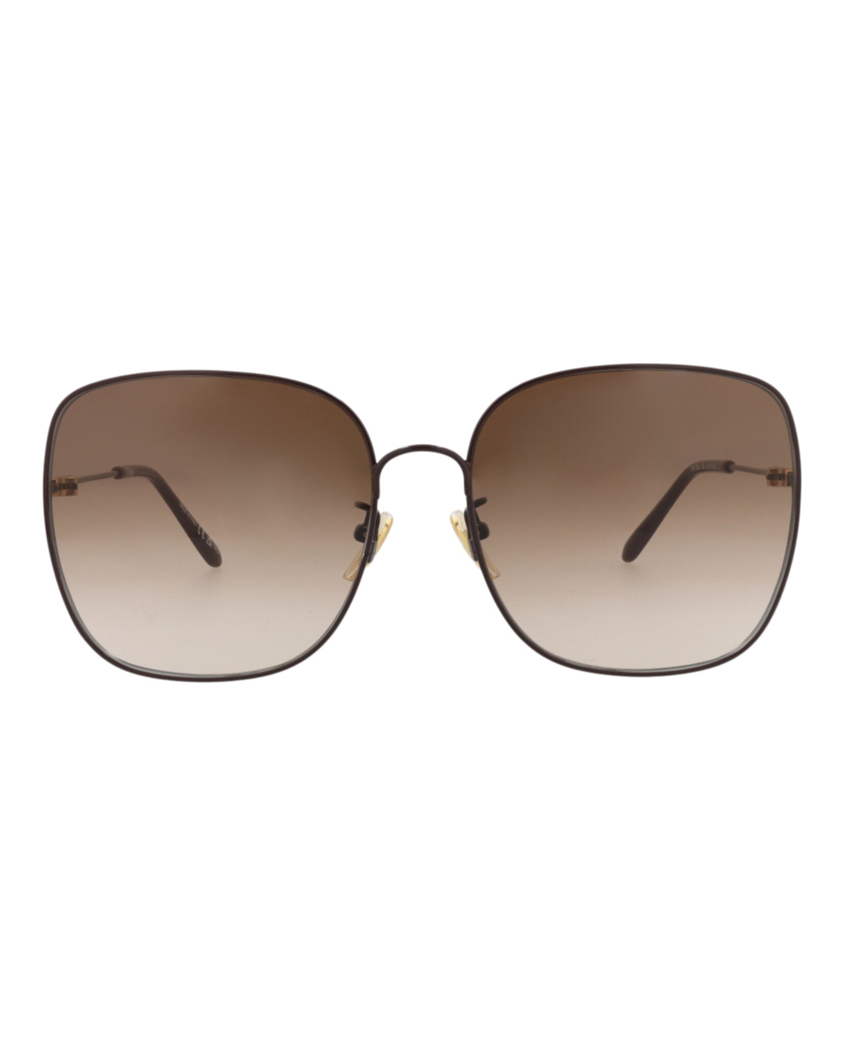 Chloé Womens Square/Rectangle Burgundy Burgundy Brown Fashion Designer Eyewear