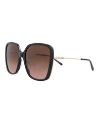 Chloé Chloé Womens Square/Rectangle Blue Gold Red Fashion Designer Eyewear