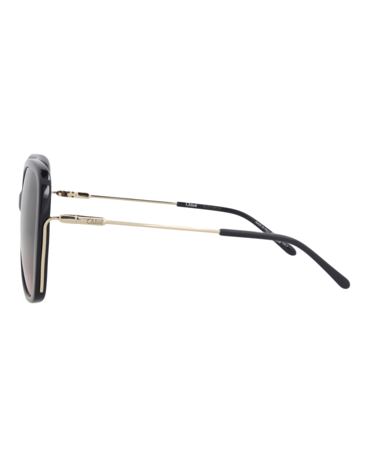Chloé Chloé Womens Square/Rectangle Blue Gold Red Fashion Designer Eyewear