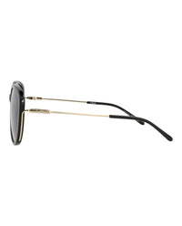 Chloé Womens Round/Oval Black Gold Grey Fashion Designer Eyewear