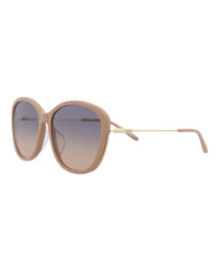 Chloé Womens Round/Oval Nude Gold Blue Fashion Designer Eyewear