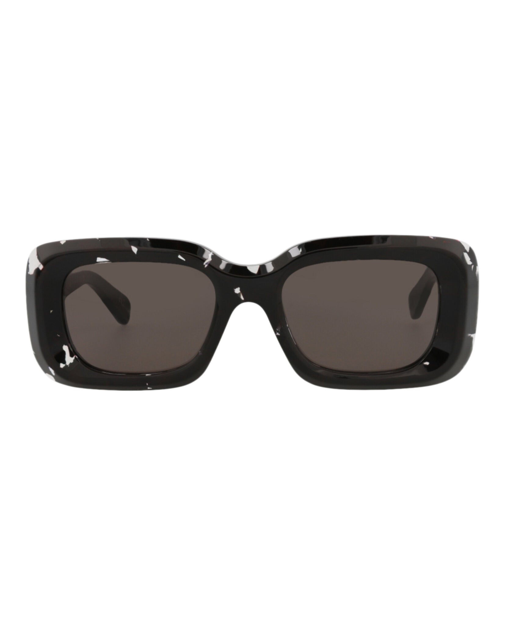 Chloé Chloé Womens Square/Rectangle Black Black Grey Fashion Designer Eyewear