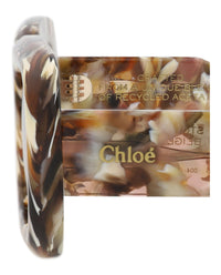 Chloé Chloé Womens Square/Rectangle Havana Havana Orange Fashion Designer Eyewear
