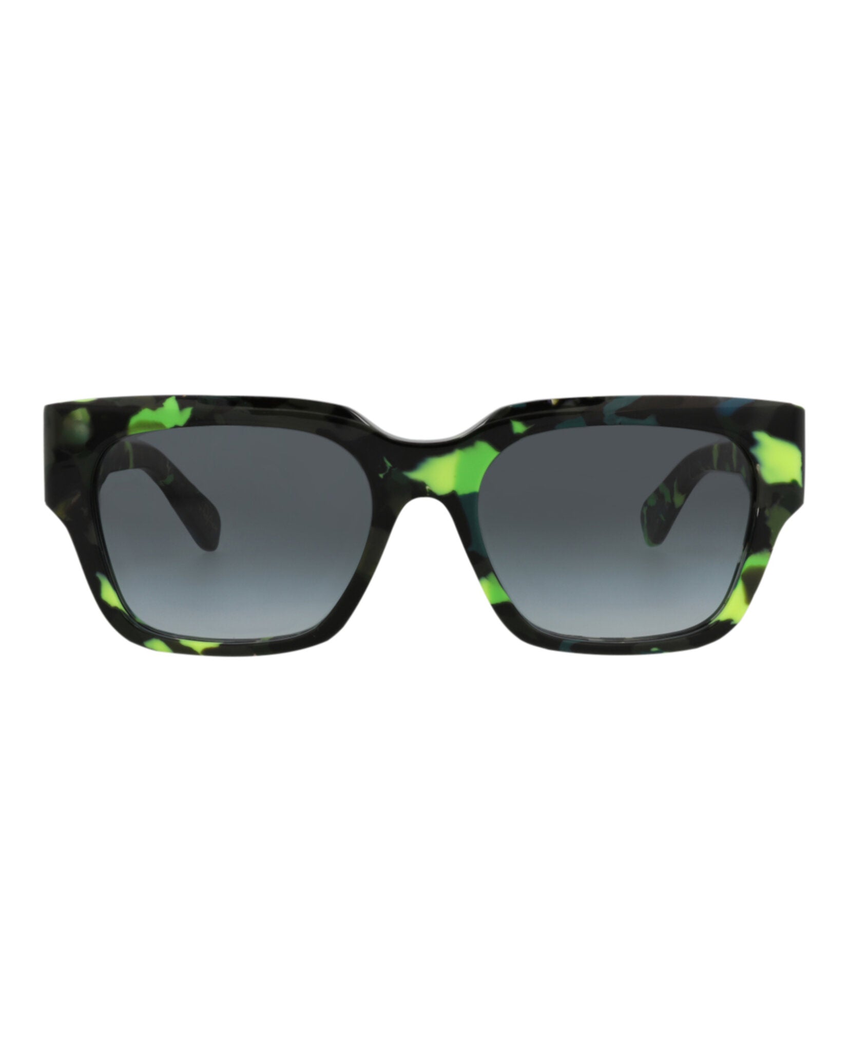 Chloé Womens Square/Rectangle Green Green Grey Fashion Designer Eyewear