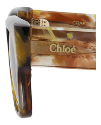 Chloé Chloé Womens Square/Rectangle Havana Havana Brown Fashion Designer Eyewear