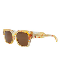 Chloé Chloé Womens Square/Rectangle Bronze Bronze Brown Fashion Designer Eyewear