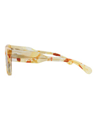 Chloé Chloé Womens Square/Rectangle Bronze Bronze Brown Fashion Designer Eyewear