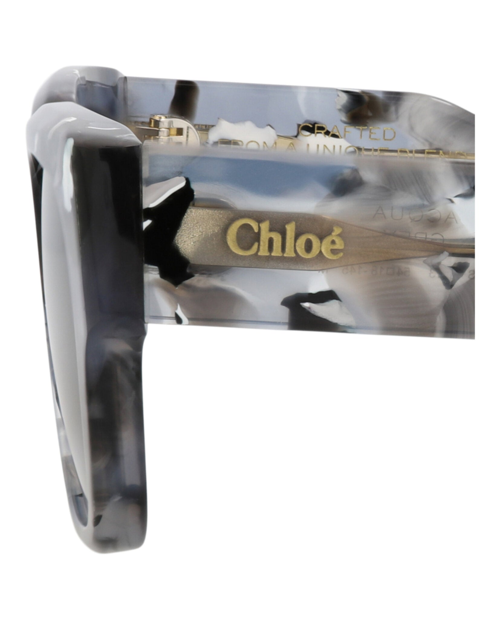 Chloé Womens Square/Rectangle Grey Grey Grey Fashion Designer Eyewear