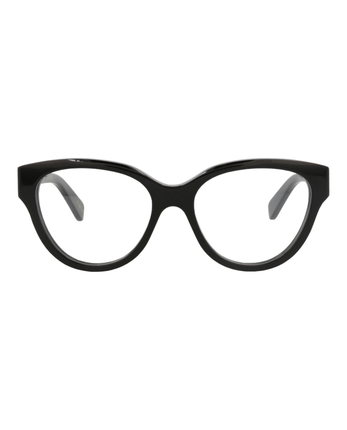 Chloé Womens Cat Eye Black Black Transparent Fashion Designer Eyewear