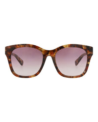 Chloé Womens Square/Rectangle Havana Havana Violet Fashion Designer Eyewear