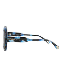 Chloé Chloé Womens Round/Oval Havana Havana Blue Fashion Designer Eyewear