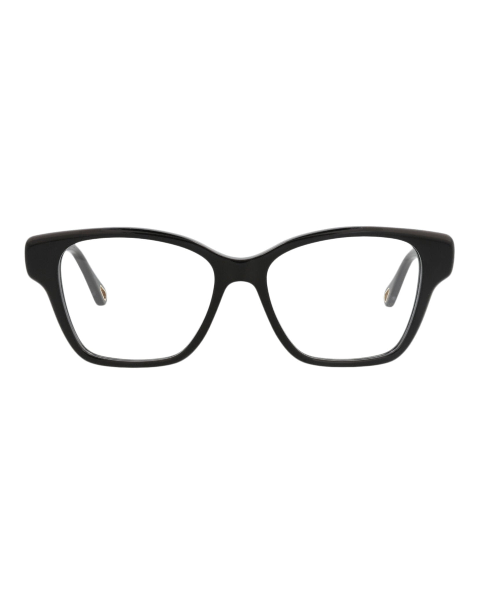Chloé Chloé Womens Cat Eye Black Black Transparent Fashion Designer Eyewear