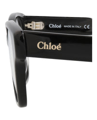 Chloé Chloé Womens Cat Eye Black Black Transparent Fashion Designer Eyewear
