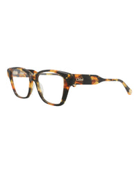 Chloé Womens Cat Eye Havana Havana Transparent Fashion Designer Eyewear