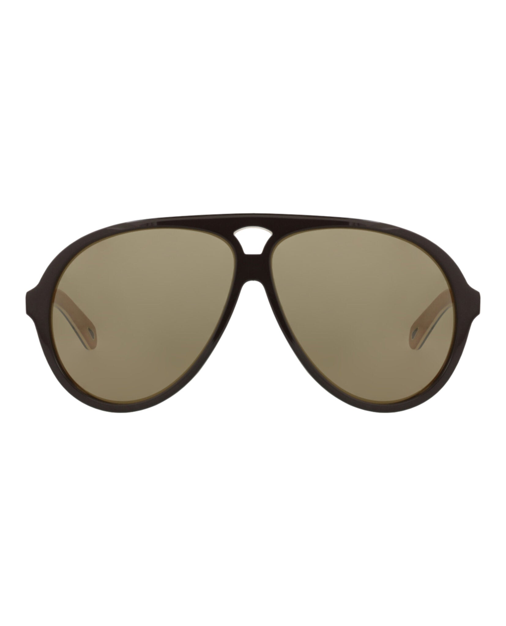Chloé Chloé Womens Aviator Brown Brown Bronze Fashion Designer Eyewear