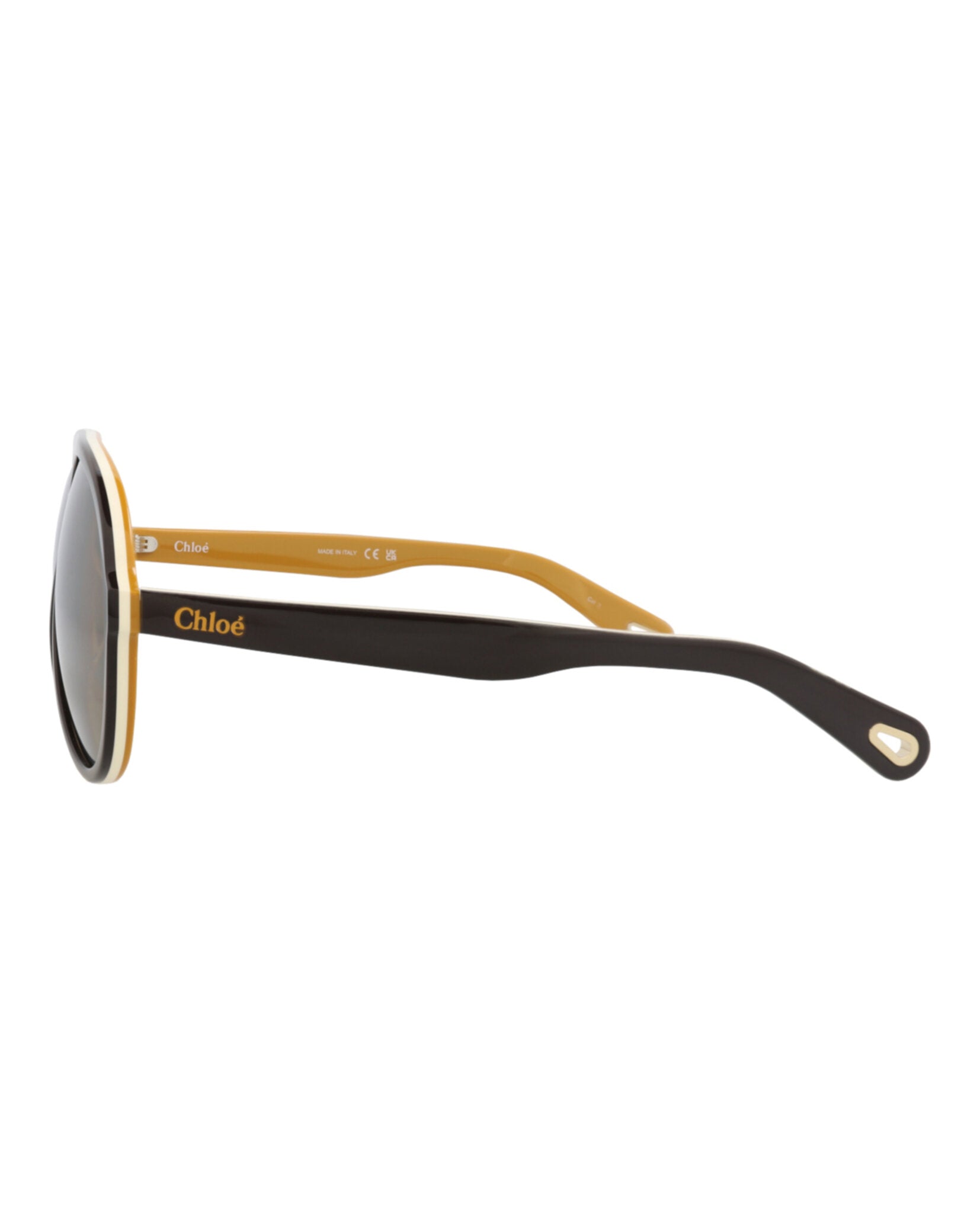 Chloé Chloé Womens Aviator Brown Brown Bronze Fashion Designer Eyewear