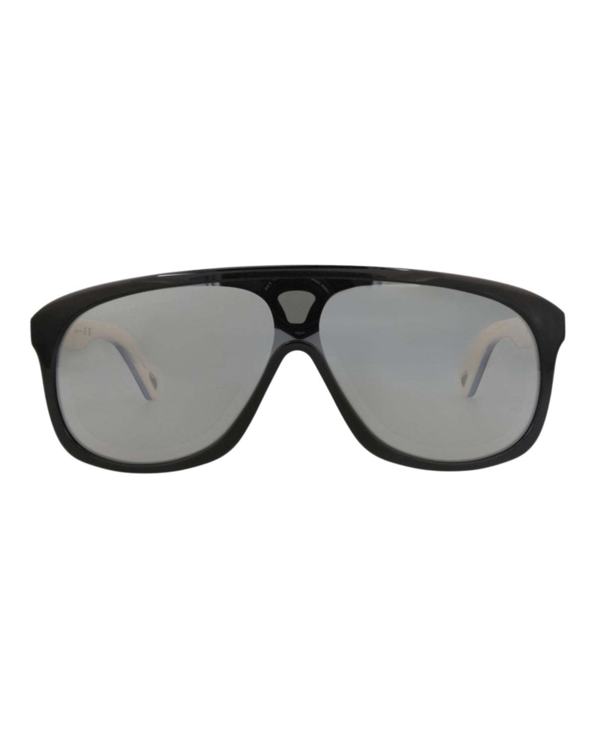 Chloé Womens Aviator Black Black Silver Fashion Designer Eyewear