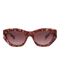 Chloé Womens Cat Eye Havana Havana Violet Fashion Designer Eyewear