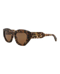 Chloé Chloé Womens Cat Eye Havana Havana Brown Fashion Designer Eyewear