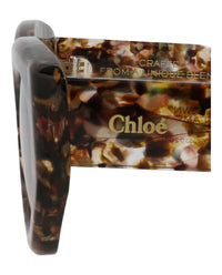 Chloé Chloé Womens Cat Eye Havana Havana Brown Fashion Designer Eyewear